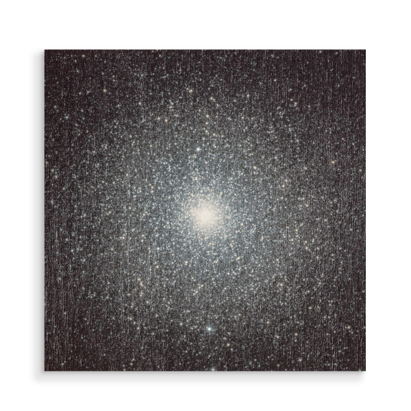 Holzbild "47 Tucanae" artboxONE - Natur,Galaxy - Sternhaufen,Astronomie,Astrofotografie,Weltall,Weltraum,Universum,Sterne
