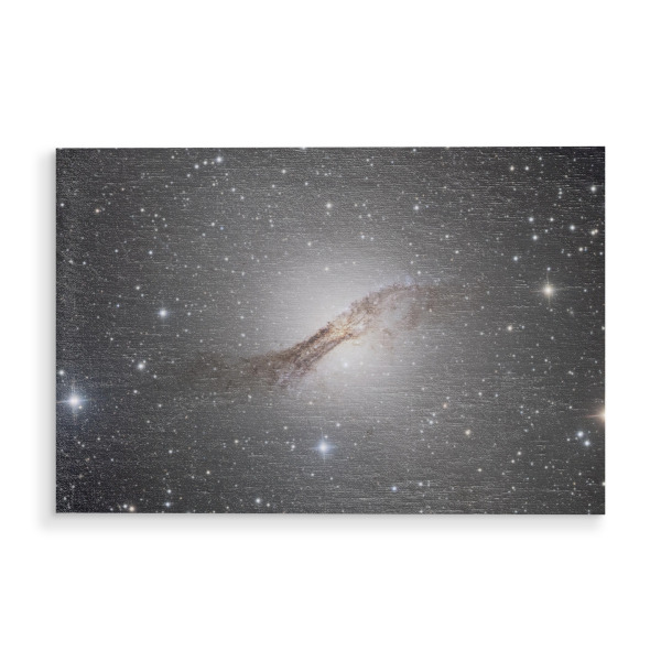 Holzbild "Herz von Centaurus A" artboxONE - Natur,Galaxy - Centaurus a,Gallaxie,Weltall,Weltraum,Sterne,Universum