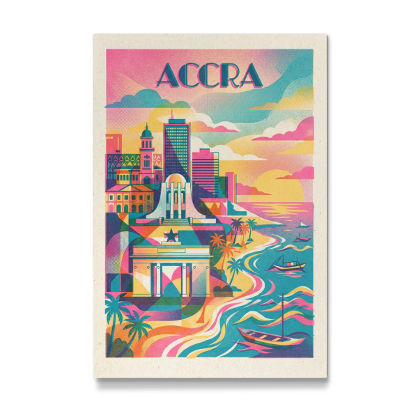 Galerie-Print "Accra Art Deco" 75x50 cm artboxONE
