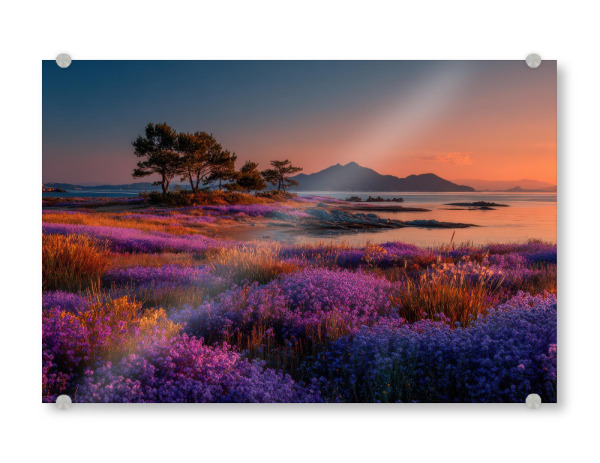 Acrylglasbild "Magische Küstenlandschaft" artboxONE - Natur