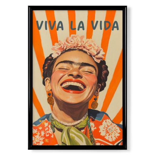 Frida voller Lebensfreude