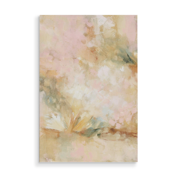 Holzbild "Zarte Spuren des Frühlings" artboxONE - Natur,Abstrakt