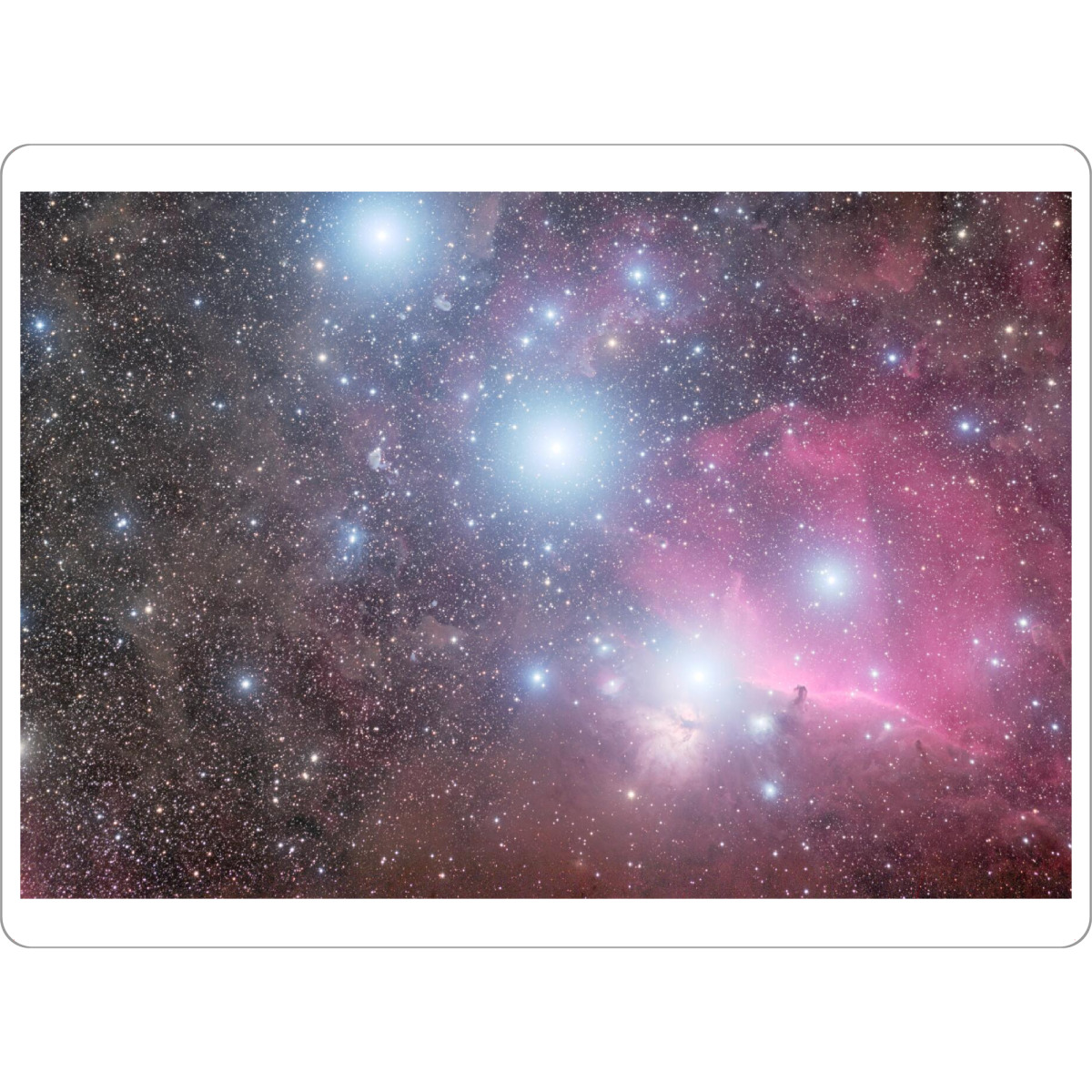 Tischset "Orion-Orionnebel" artboxONE - Natur,Galaxy - Orion,Orionnebel,Messier 42,Weltallm weltraum,Universum,Sterne,Astronomie,Astrofotografie