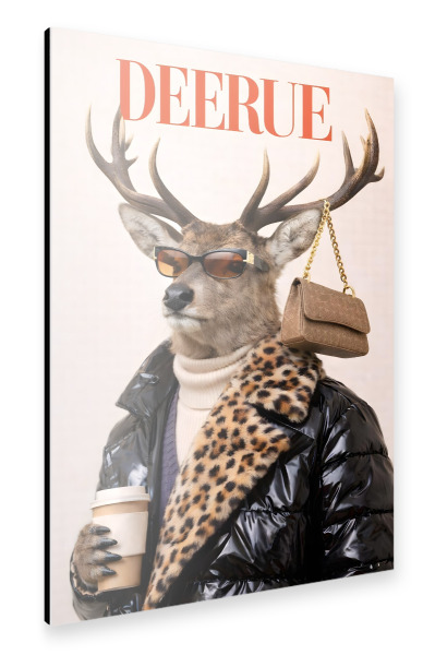 Alu-Dibond "Deerue" 75x50 cm artboxONE