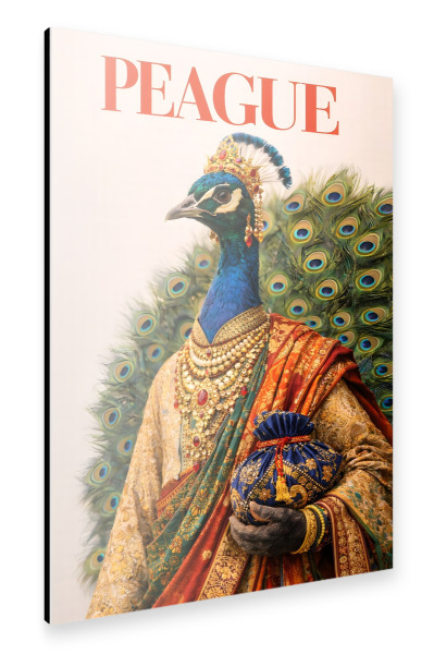 Alu-Dibond "Peague" 30x20 cm artboxONE