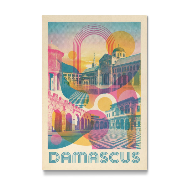Galerie-Print "Damaskus Vintage Art Deco" 30x20 cm artboxONE
