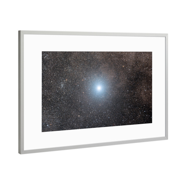 Poster mit Rahmen Silber "Alpha Centauri - Variation" artboxONE - Natur,Galaxy