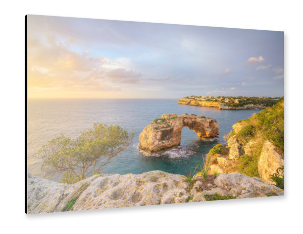 Alu-Dibond "Morgens bei Es Pontàs" 30x20 cm artboxONE