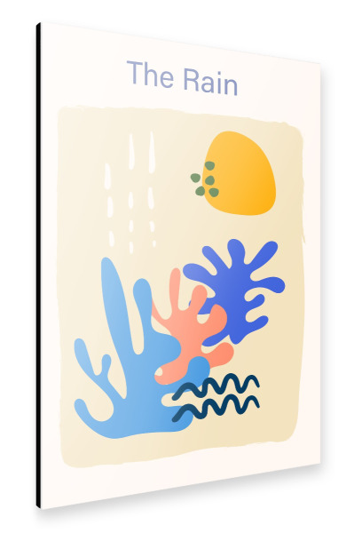 Alu-Dibond "Abstrakte Formen & Farben Matisse" 75x50 cm artboxONE