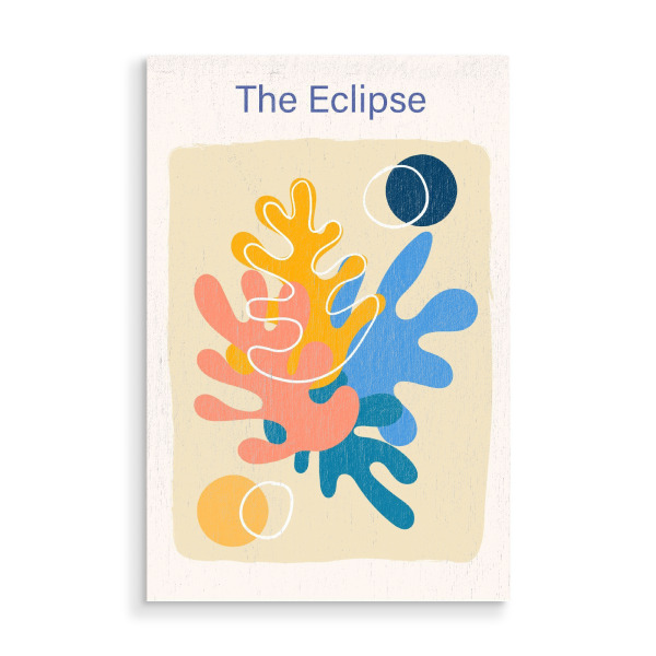 Holzbild "Bunte abstrakte Formen von Matisse" artboxONE - Abstrakt