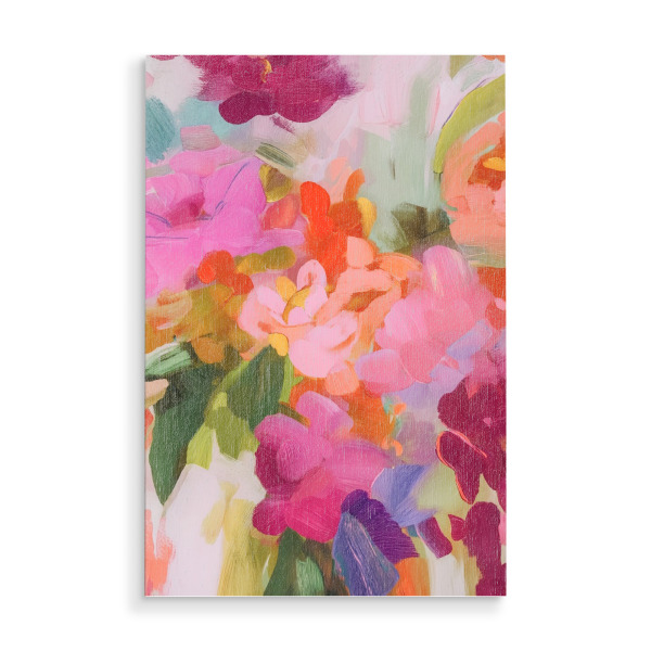 Holzbild "Florale Frühlingsbrise" artboxONE - Natur,Floral,Abstrakt