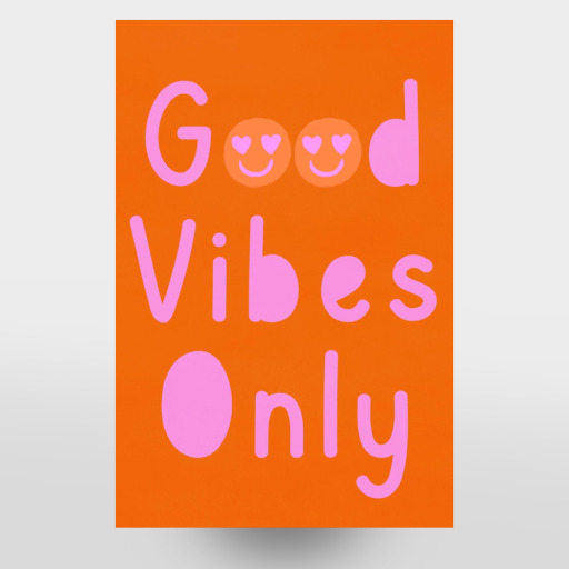 Good Vibes Only (Smiley)