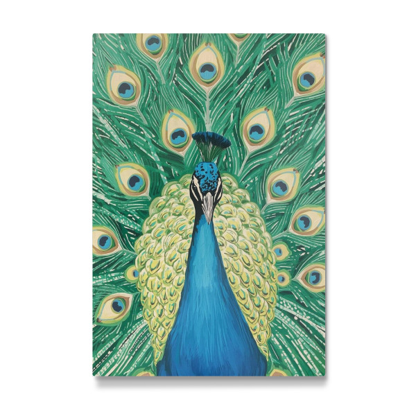 Galerie-Print "Pfau schlägt Rad" 30x20 cm artboxONE