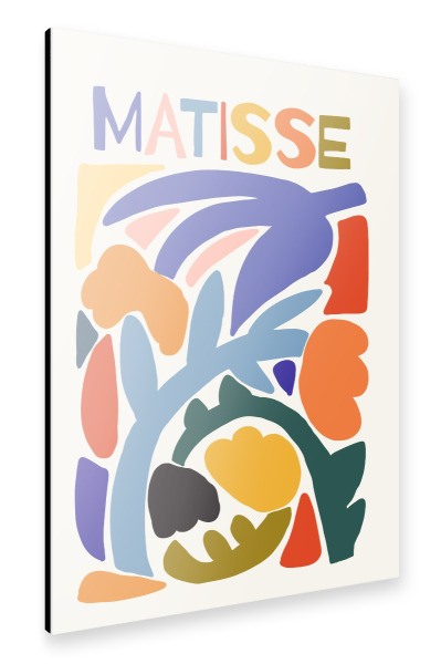 Alu-Dibond "Matisse Abstrakt" 75x50 cm artboxONE