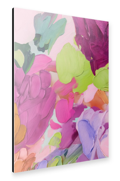 Alu-Dibond "Magie der bunten Formen" 75x50 cm artboxONE