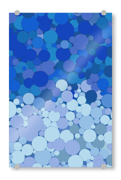 Acrylglasbild "Deep Ocean Mist" artboxONE - Abstrakt