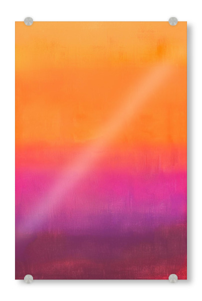 Acrylglasbild "Fließende Flächen Magie" artboxONE - Natur,Abstrakt,Streetart
