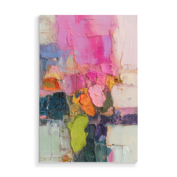 Holzbild "Buntes Spiel der Natur" artboxONE - Natur,Abstrakt