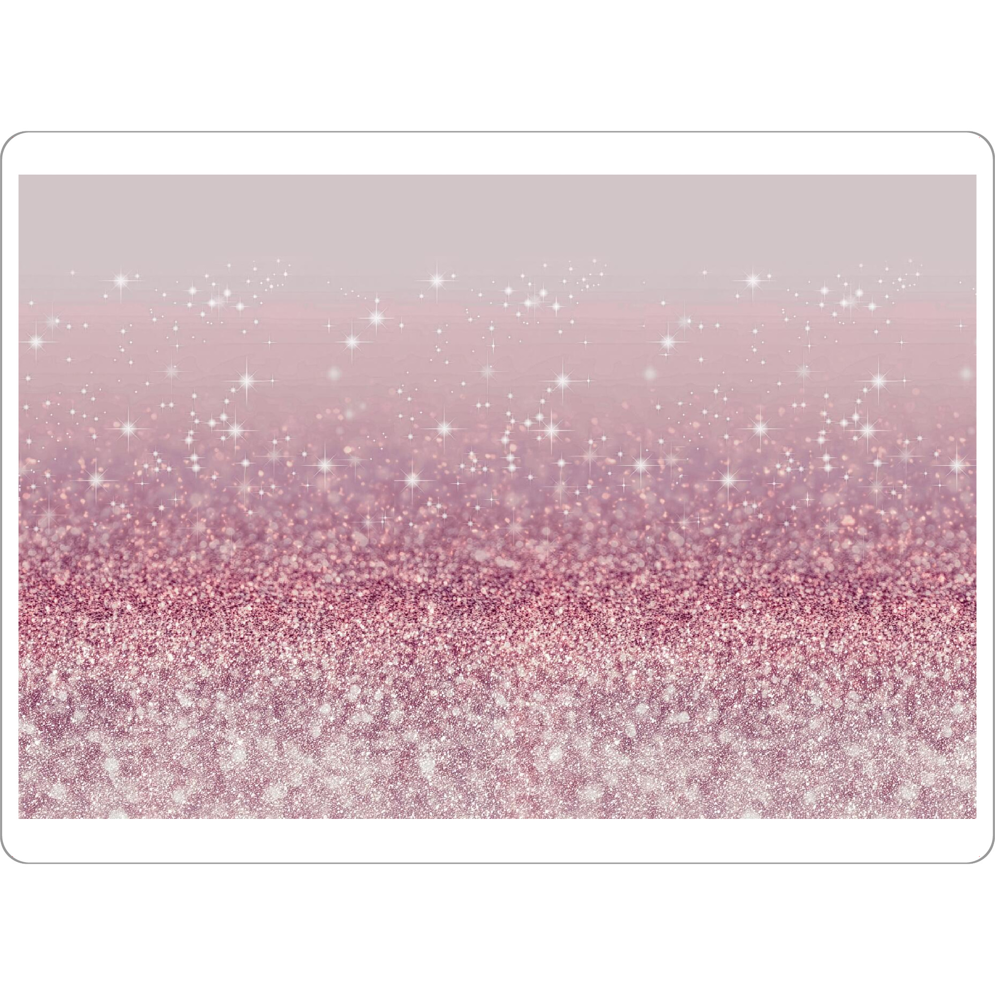 Tischset "Roségoldener Glitzerverlauf" artboxONE - Abstrakt - Glitzer,Abstrakt,Glitzernd,Glanz,Rosa,Rose,Tausendjährig - Bild glitzer