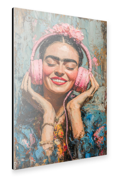 Alu-Dibond "Fridas Musik Moment" 30x20 cm artboxONE