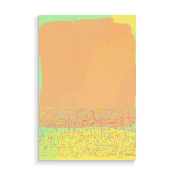 Holzbild "Sanfte Flächen wilde Linien" artboxONE - Natur,Abstrakt