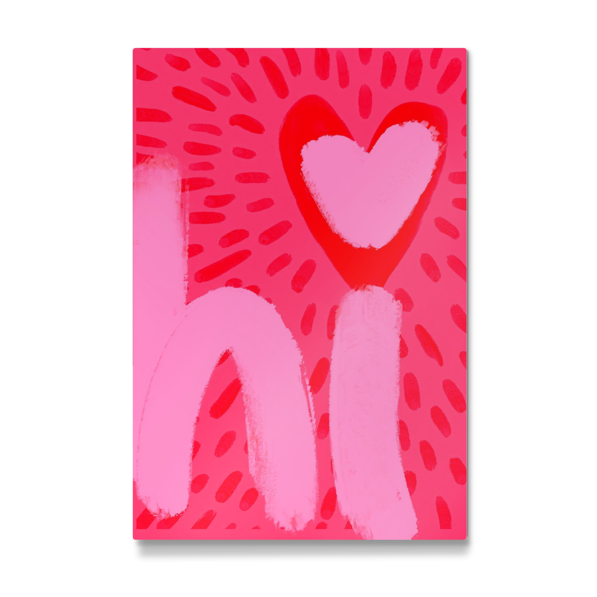 Galerie-Print "Hi (Herz)" 30x20 cm artboxONE