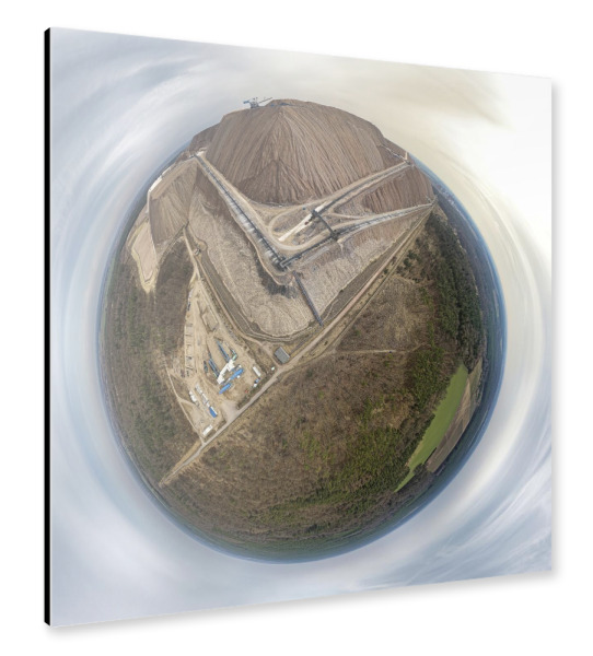 Alu-Dibond "Zielitz - Halde 2 Nordseite" 30x30 cm artboxONE
