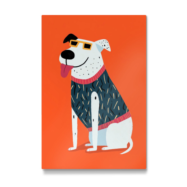 Galerie-Print "Hunde-Chic mit Sonnenbrille" 30x20 cm artboxONE