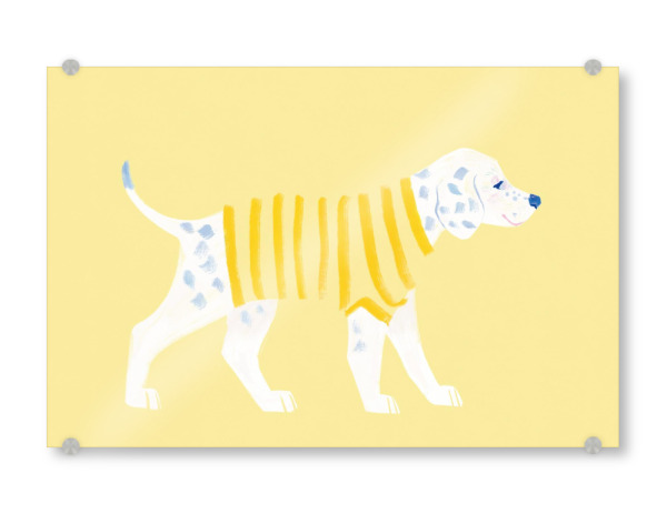 Acrylglasbild "Der gestreifte Dalmatiner" artboxONE - Für Kinder,Tiere