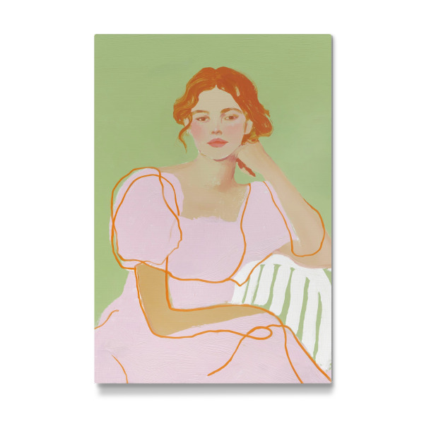 Galerie-Print "Frau in sanfter Pose" 30x20 cm artboxONE