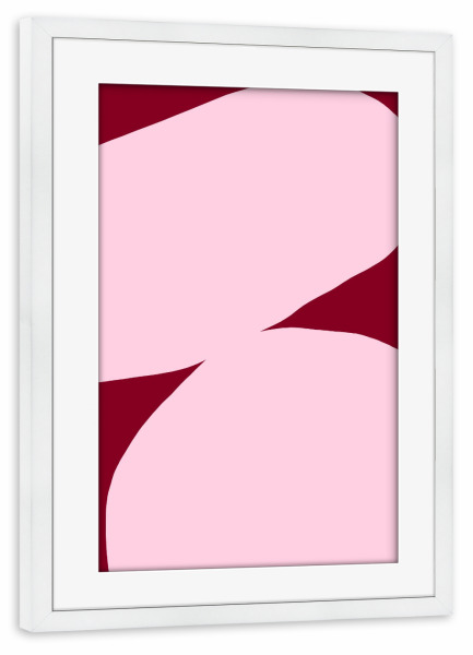 Poster mit Rahmen weiß "Stone Balance (No 04)" artboxONE - Abstrakt,Für Mama,Für Papa