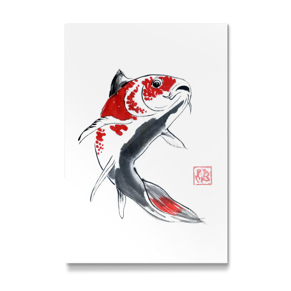 Galerie-Print "Red koi" 30x20 cm artboxONE