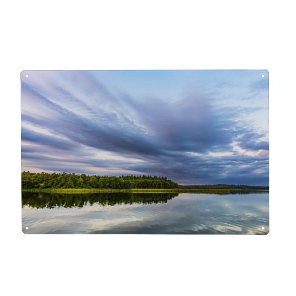 Holzbild "Idylle am Schaalsee" artboxONE - Natur,Reise