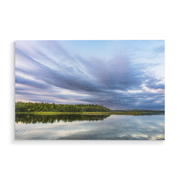 Holzbild "Idylle am Schaalsee" artboxONE - Natur,Reise