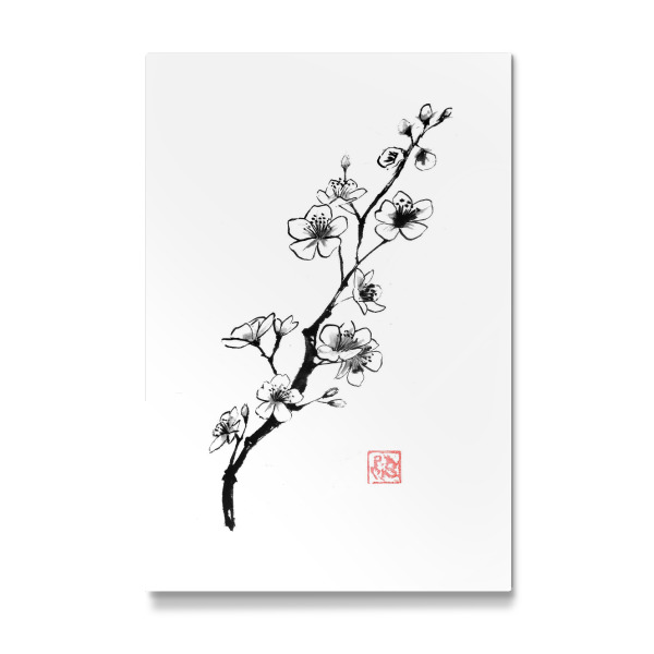 Galerie-Print "Sakura branch" 75x50 cm artboxONE