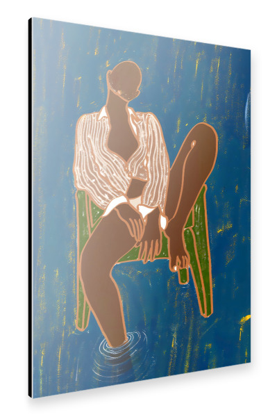 Alu-Dibond "The Unsinkable Spirit" 75x50 cm artboxONE