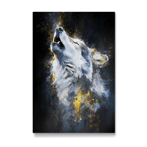 Galerie-Print "Wolf Modern Kunst (matart)" 30x20 cm artboxONE