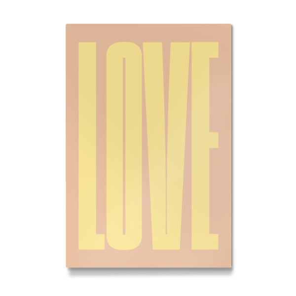 Galerie-Print "LOVE - Bold" 30x20 cm artboxONE