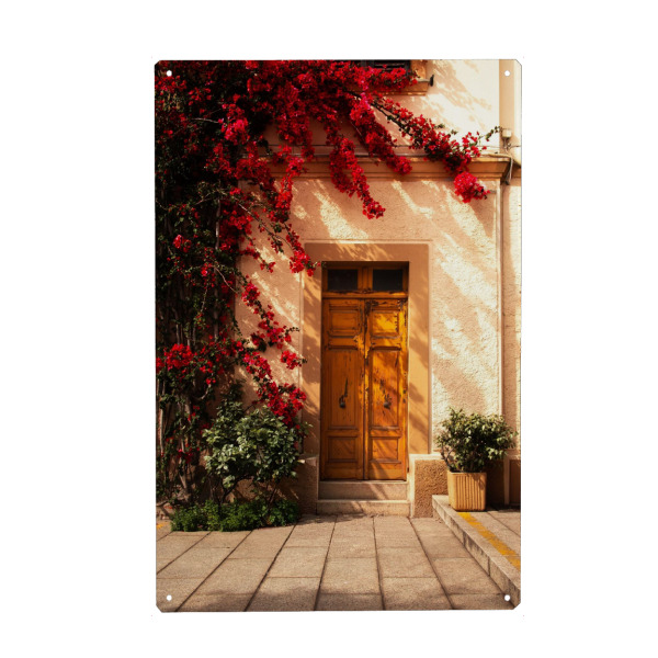 Metall Poster "Sonnenaufgang Sardinien" artboxONE - Reise / Strand und Meer