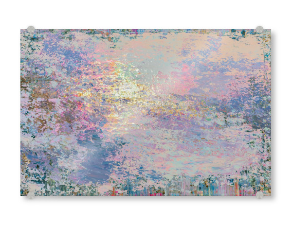 Acrylglasbild "Licht Energie im Wasser" artboxONE - Natur,Abstrakt,Unterwasser