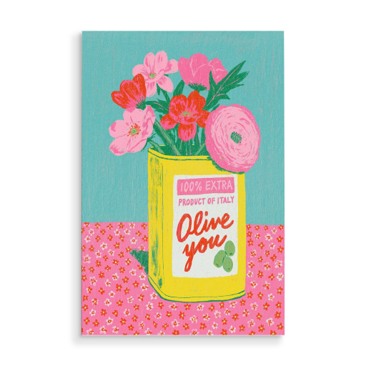 Frühling mit Olivenöl Dose Frühling mit Olivenöl Dose