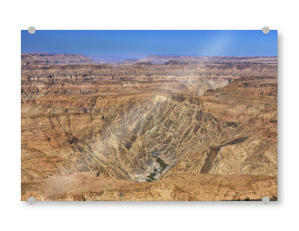 Acrylglasbild "Der Fisch Fluss" artboxONE - Natur,Reise / Afrika - Namibia,Landschaft,Natur,Schlucht,Canyon,Fish river,Fish river canyon,Afrika
