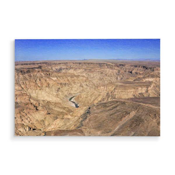 Holzbild "Fisch Fluss Schlucht" artboxONE - Natur,Reise / Afrika - Namibia,Landschaft,Natur,Schlucht,Canyon,Fish river,Fish river canyon,Afrika