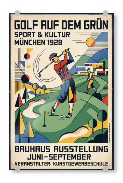 Acrylglasbild "Golf in Deutschland München" artboxONE - Sport