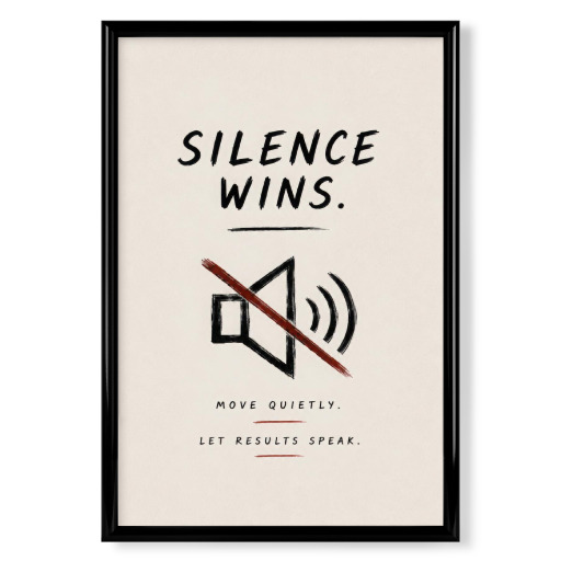 Silence Wins
