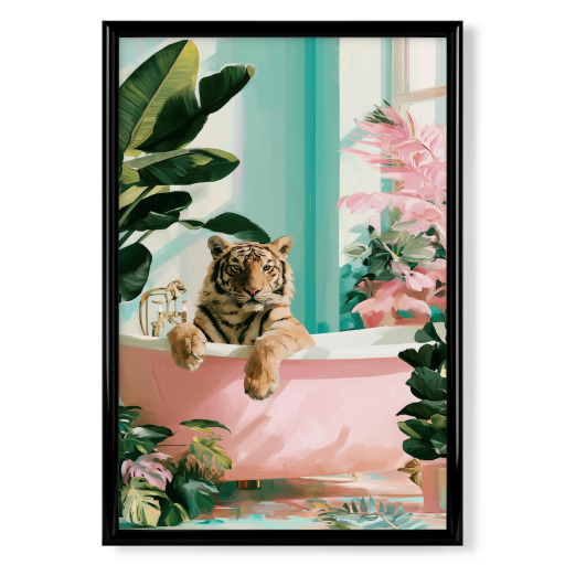 Tiger Bathtub Bathroom B (matart)