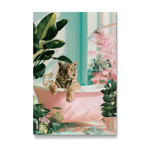 Tiger Bathtub Bathroom B (matart)