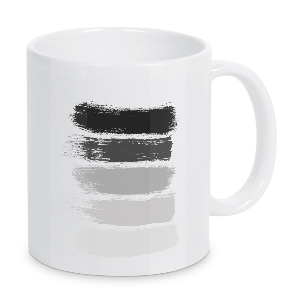 Tasse "5 Shades Brushes" artboxONE - Abstrakt,Geometrie