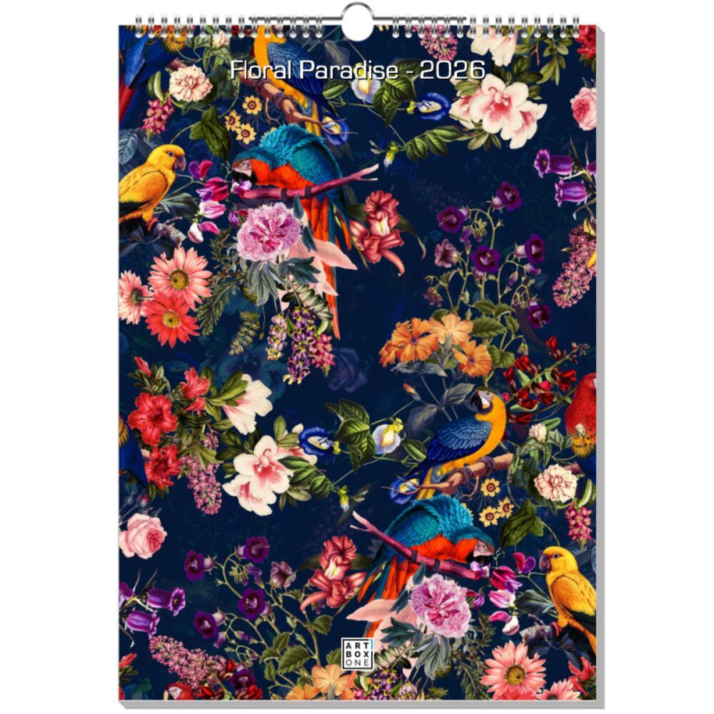 artboxONE Wandkalender A3 2025 Floral Paradise Natur