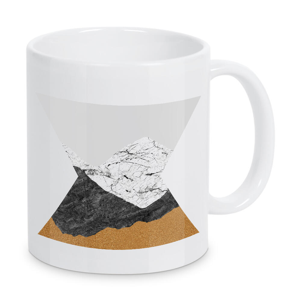 Tasse "Marble Twin Trapezium" artboxONE - Natur,Abstrakt,Geometrie,Marmor